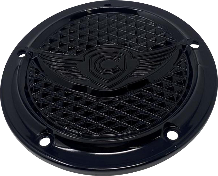 1107-0699 - COVINGTONS Derby Cover - 5-Hole - Diamondback - Black C3070-B