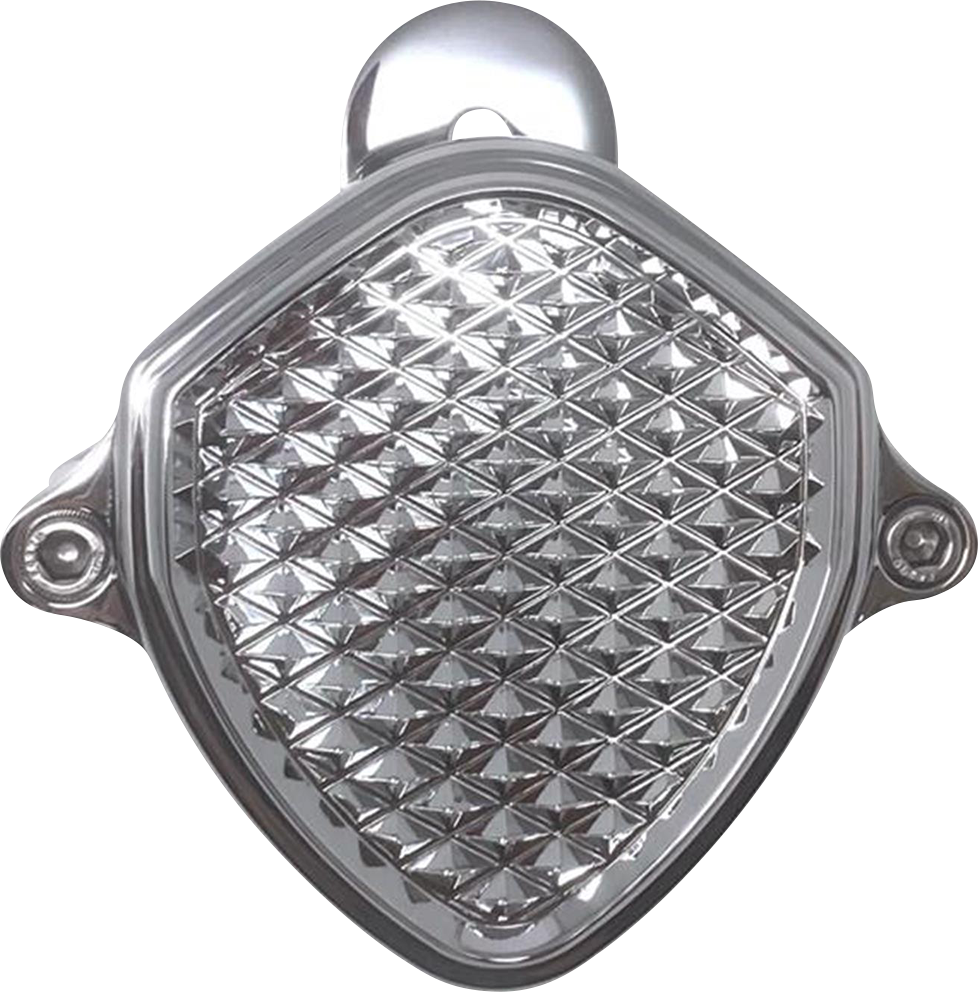 2107-0326 - COVINGTONS Billet Aluminum Horn - Diamondback - Chrome C3041-C