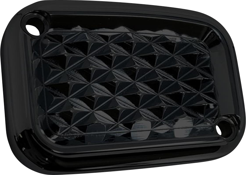 0612-0506 - COVINGTONS Master Cylinder Lid - Clutch - Diamondback - Black C3068-B