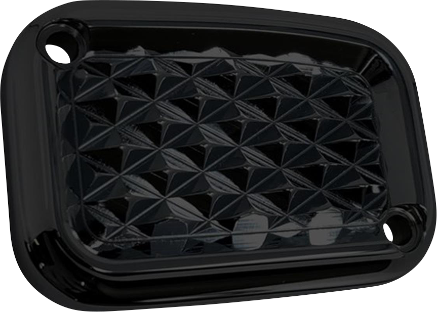 0612-0508 - COVINGTONS Master Cylinder Lid - Clutch - Diamondback - Black C3078-B