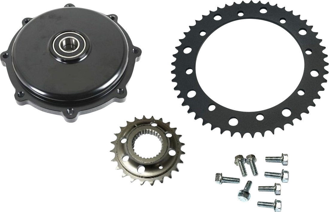 1210-2665 - DRAG SPECIALTIES Conversion Sprocket Kit - Black 201409
