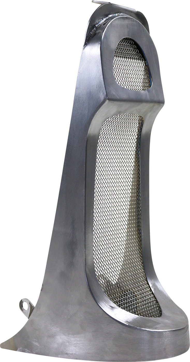 0504-0376 - KODLIN MOTORCYCLE Chin Spoiler - Raw K59535