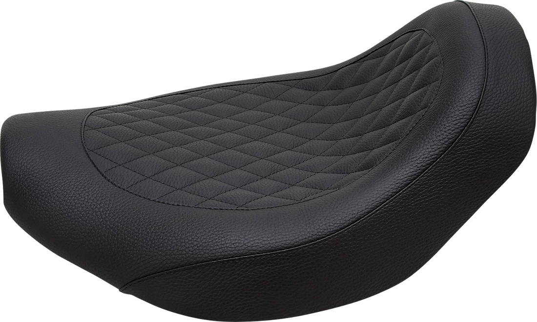 0806-0116 - KODLIN MOTORCYCLE Seat - Solo - Black - For M8 Breakout/Fatboy K59660