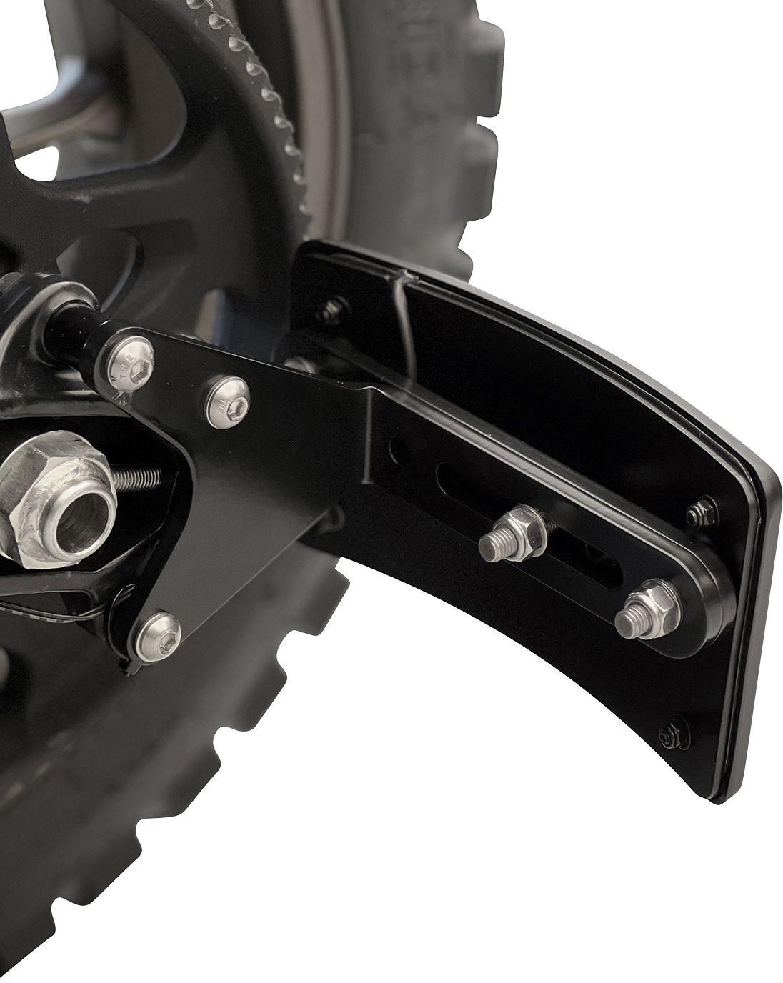 2030-2164 - KODLIN MOTORCYCLE License Plate Bracket - Sportster S - Black KUS20500