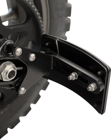 2030-2164 - KODLIN MOTORCYCLE License Plate Bracket - Sportster S - Black KUS20500