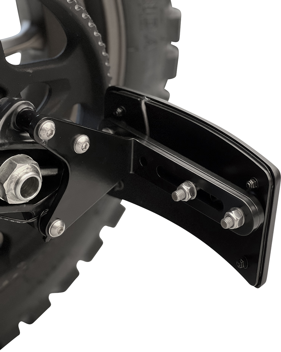 2030-2164 - KODLIN MOTORCYCLE License Plate Bracket - Sportster S - Black KUS20500