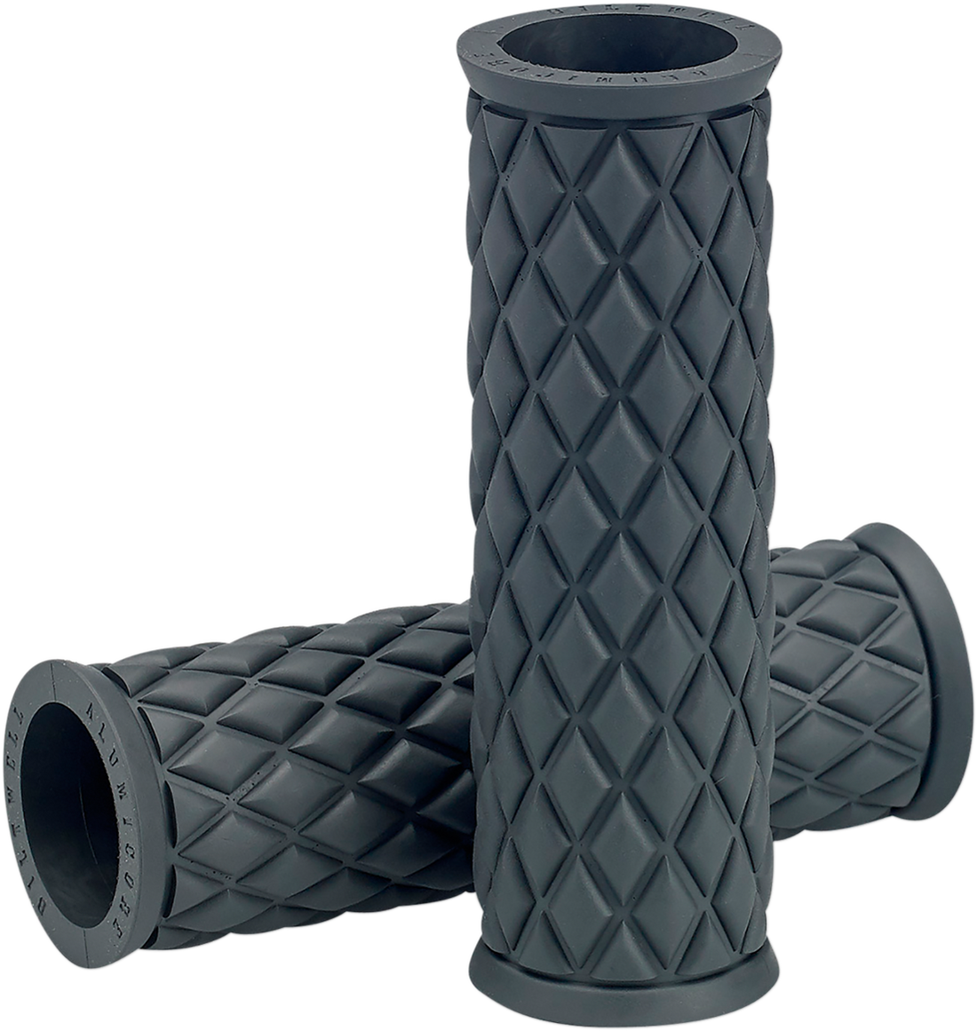 0630-2328 - BILTWELL Grips - Alumicore - Replacement - Gray 6706-0501