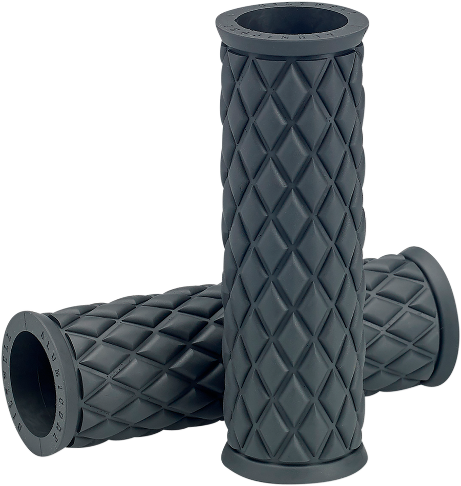 0630-2328 - BILTWELL Grips - Alumicore - Replacement - Gray 6706-0501