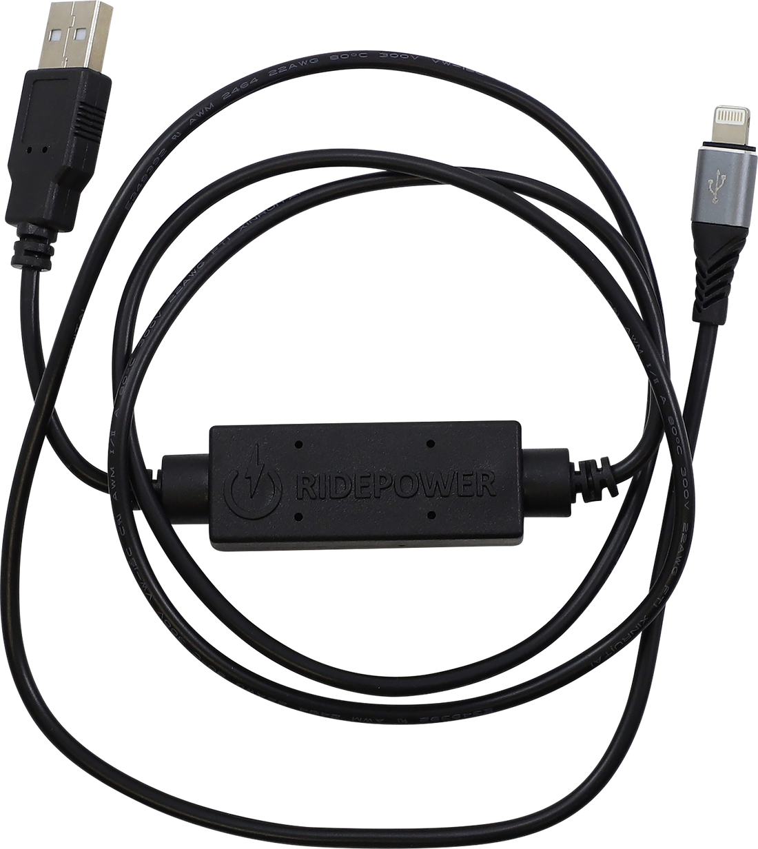 3807-0626 - RidePower RidePower Lightning (iPhone) USB Cable - 4' RP1248USBLHT4FT