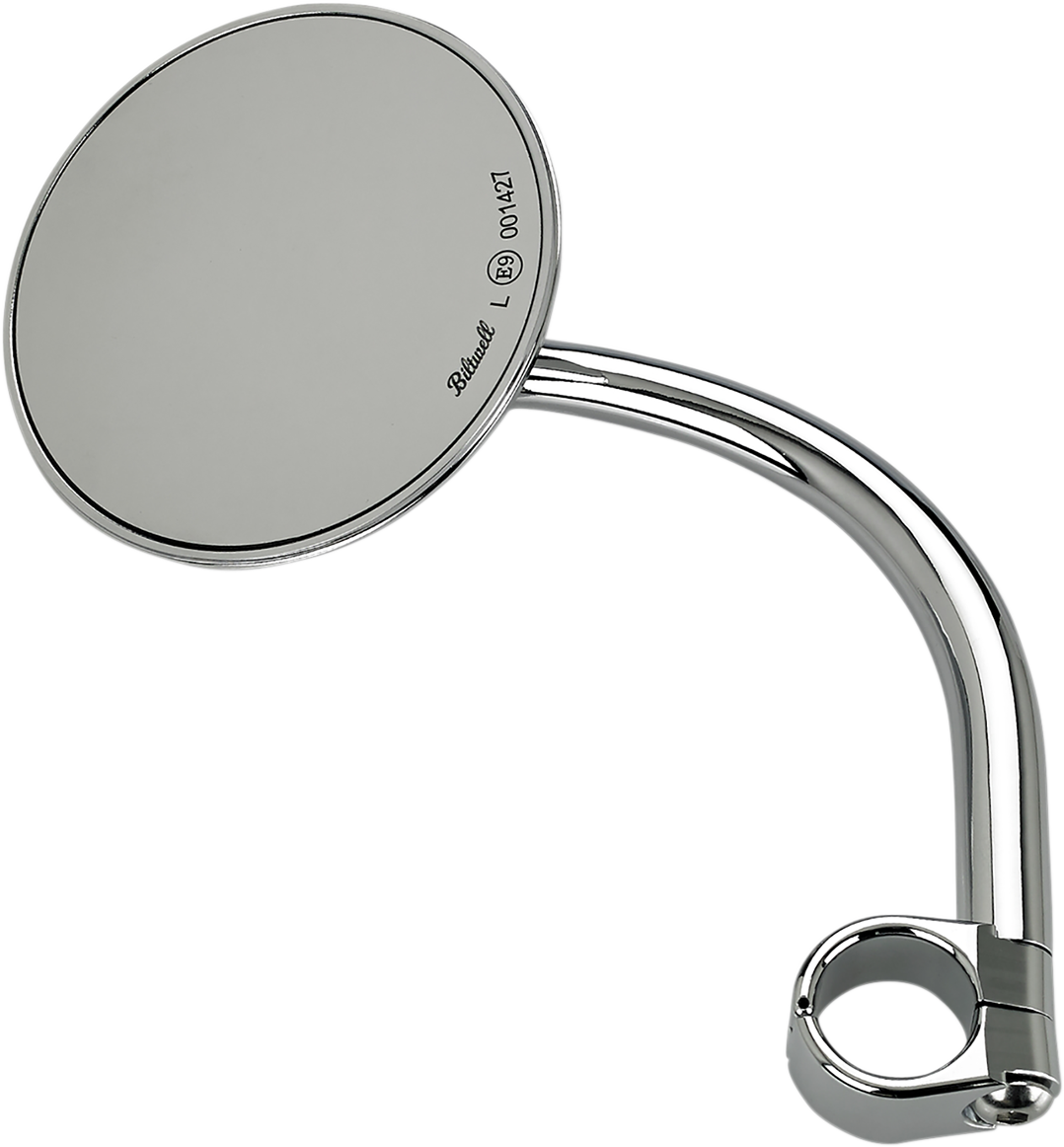 0640-1321 - BILTWELL Mirror w/mount - Round - Chrome 6503-501-531