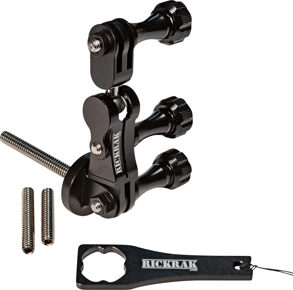 0636-0216 - RICKRAK Mount - GoPro - 360 - Road Glide Fairing GPMRG-1-1