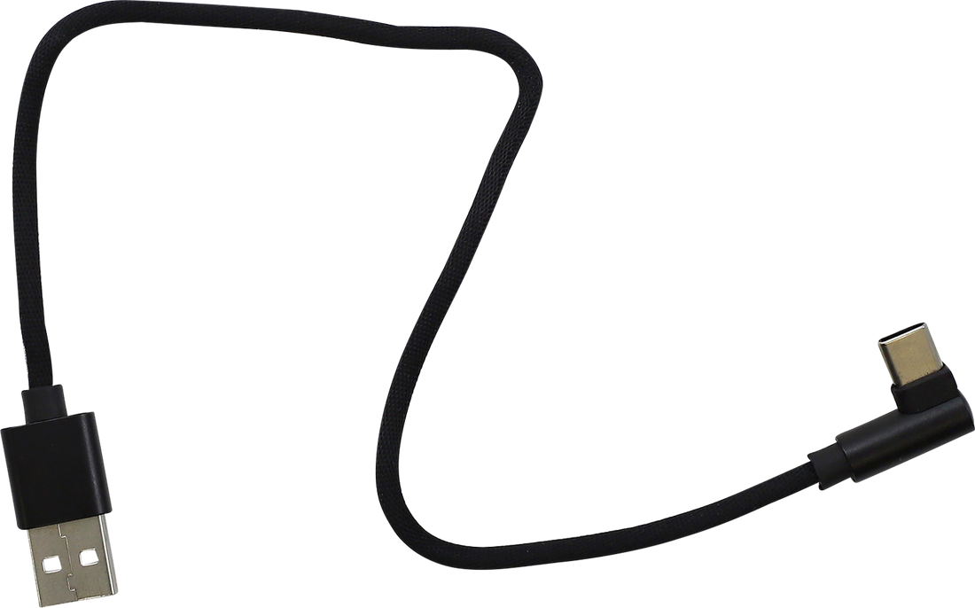 3807-0637 - RidePower 90? USB to USBC - 12" 90DEGUSBUSBC12