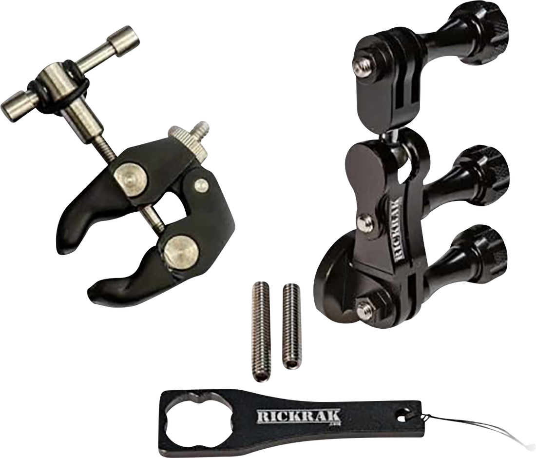 0636-0217 - RICKRAK Mount - GoPro - 360 - Universal Clamp GPMCM-1-2-W