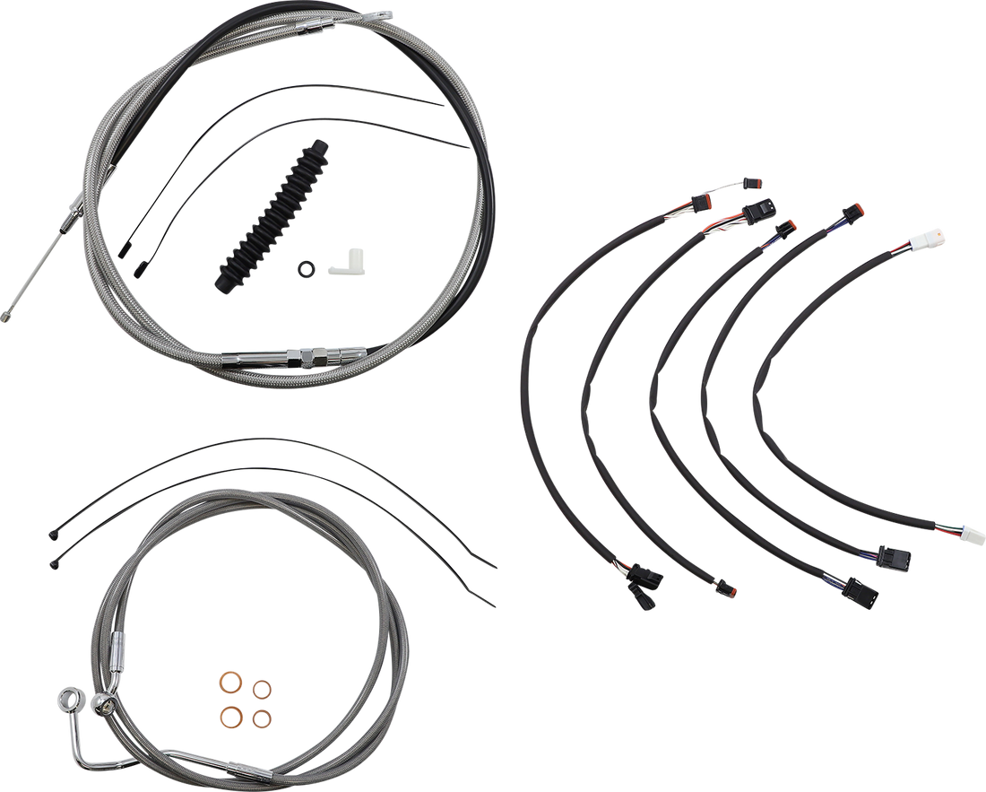 0662-1009 - MAGNUM Control Cable Kit - XR - Stainless Steel/Chrome 5891022