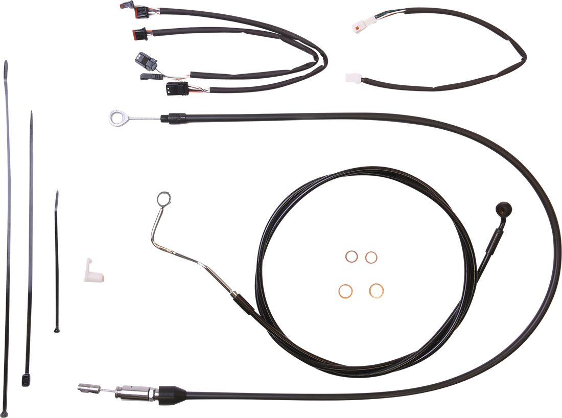 0662-1043 - MAGNUM Control Cable Kit - XR - Black 4861151