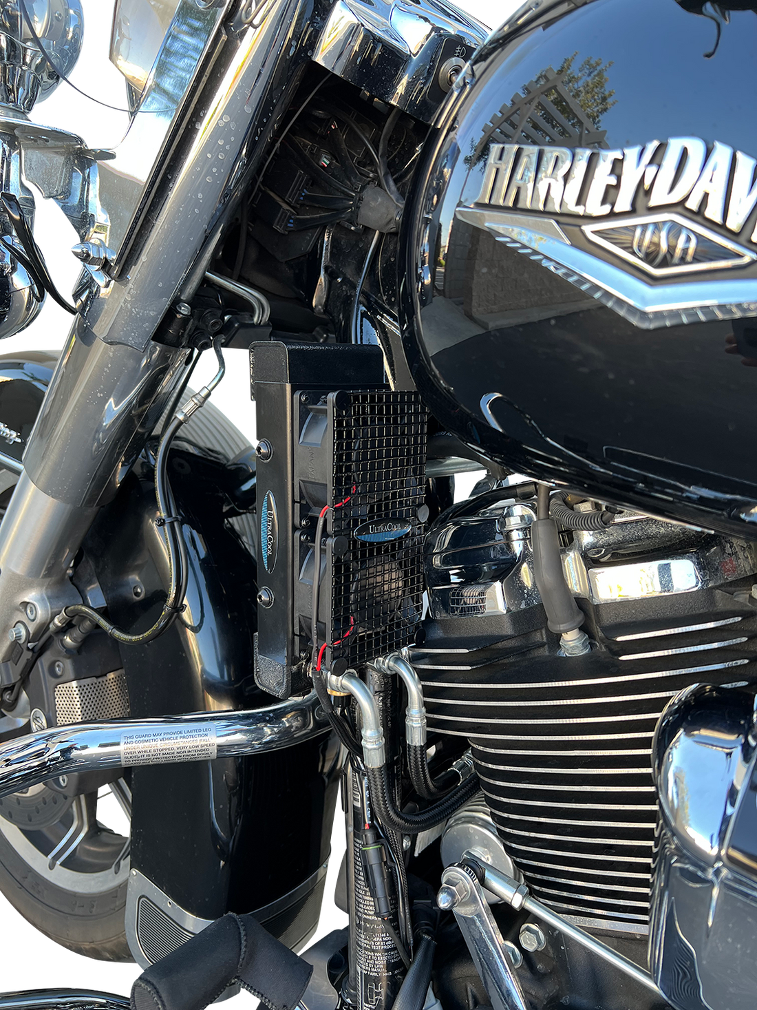 0713-0260 - ULTRACOOL Oil Cooler Kit - Naked - Black SMT8-5N