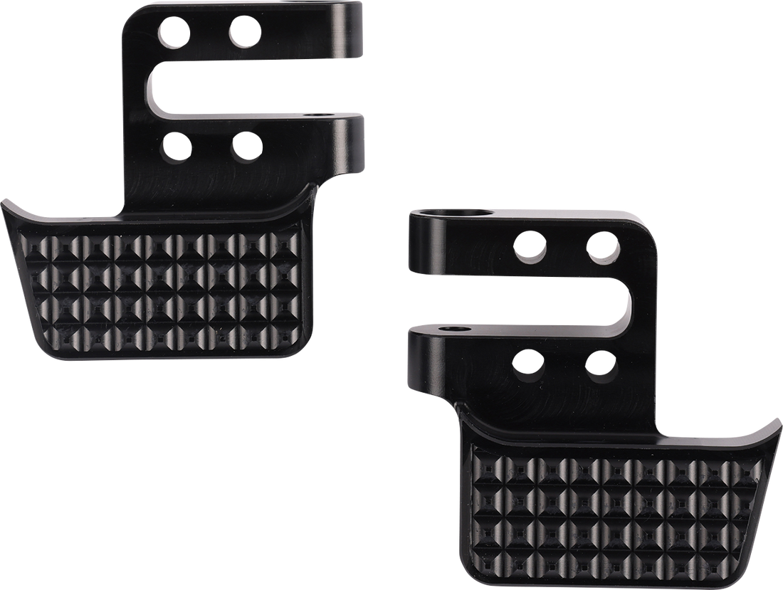 1621-1115 - THRASHIN SUPPLY CO. Apex Floorboard Tail Extension - Black TSC-2214-1