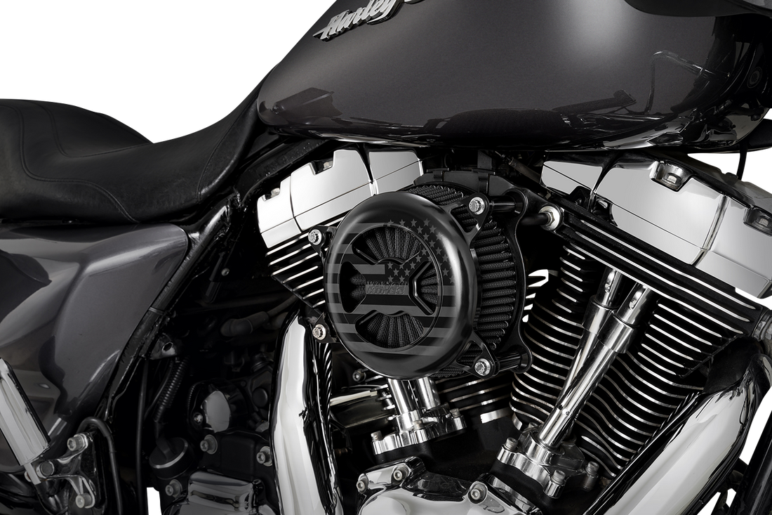 1010-2992 - VANCE & HINES VO2 America Air Cleaner - Black 42341FG