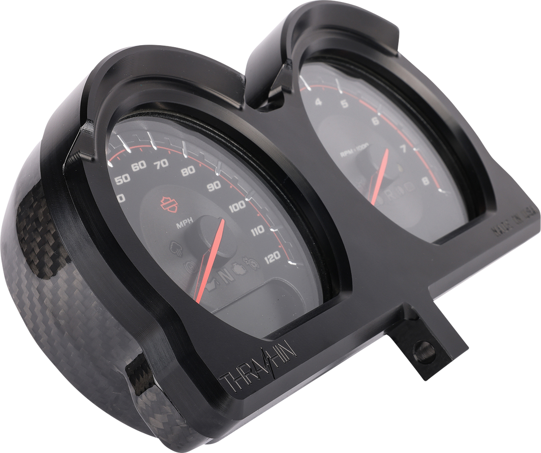 2210-0631 - THRASHIN SUPPLY CO. Gauge Relocation Kit - Black TSC-2707-1