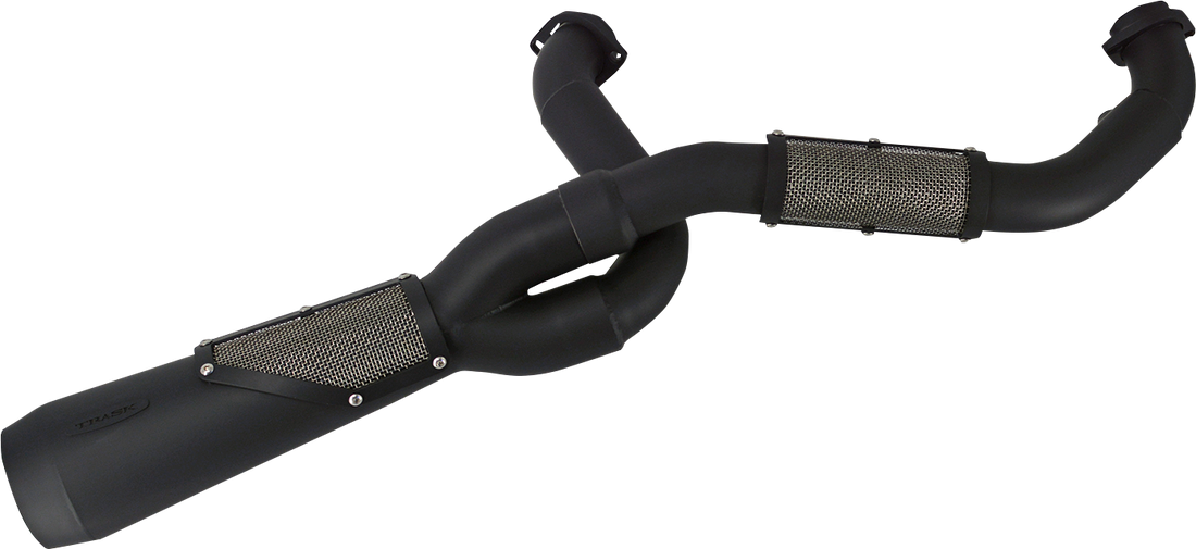 1800-2560 - TRASK Big Sexy 2-into-1 High Performance Exhaust - Black TM-5120BK