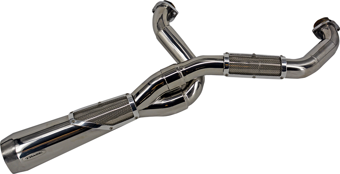 1800-2561 - TRASK Big Sexy 2-into-1 High Performance Exhaust - Polished TM-5120PO