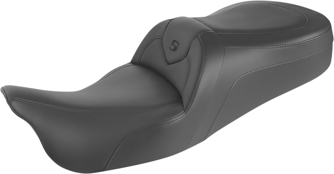 0801-1403 - SADDLEMEN RoadSofa* Seat - Without Backrest - Black w/Black Stitching - Trikes 808-07B-187T