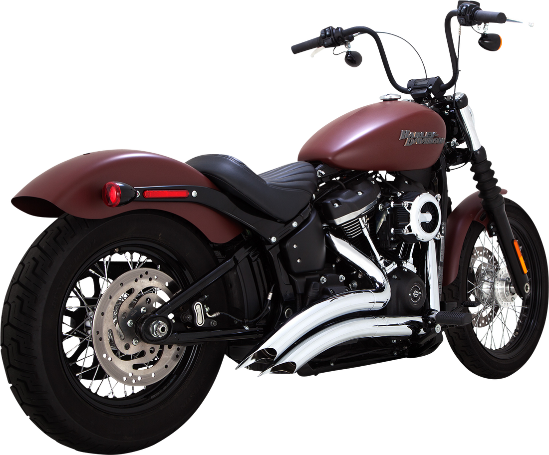 1800-2567 - VANCE & HINES Big Radius Exhaust System - Chrome 26377