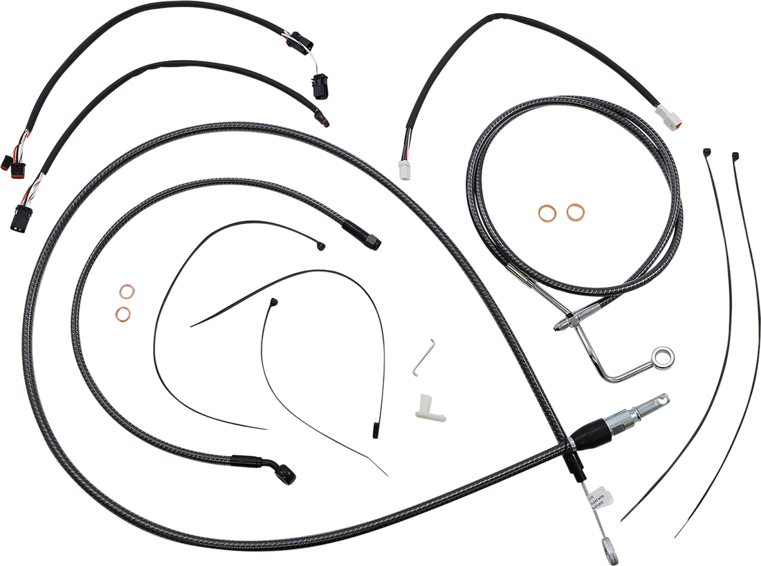 0662-1034 - MAGNUM Control Cable Kit - KARBONFIBR 7871141