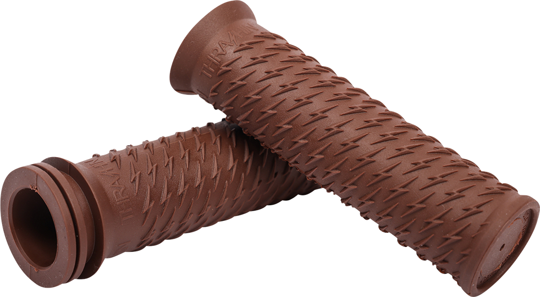 0630-2859 - THRASHIN SUPPLY CO. Grips - Bolt - Brown TSC-2708-5
