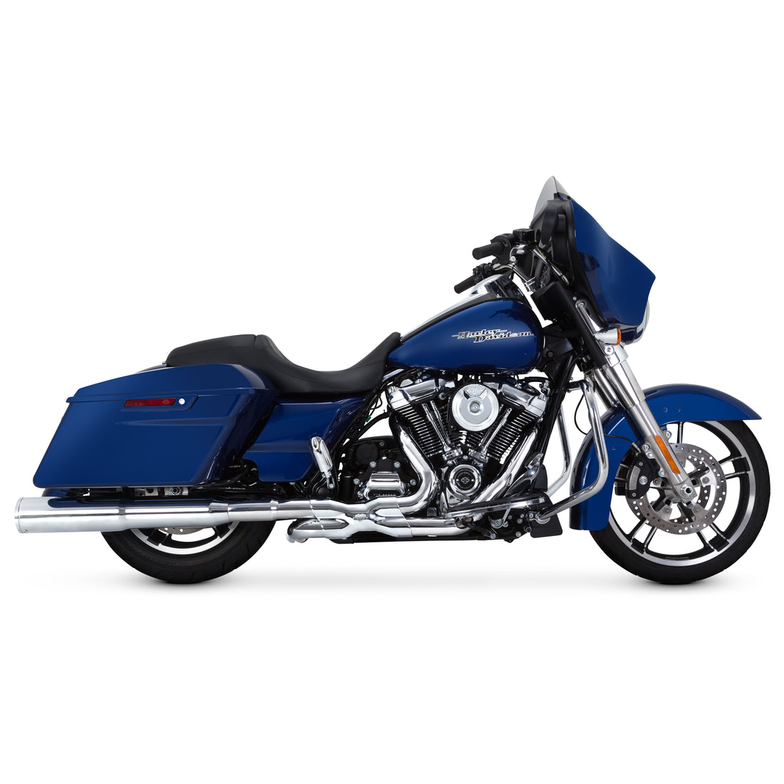 1802-0406 - VANCE & HINES Power Duals Head Pipe - Chrome 16371