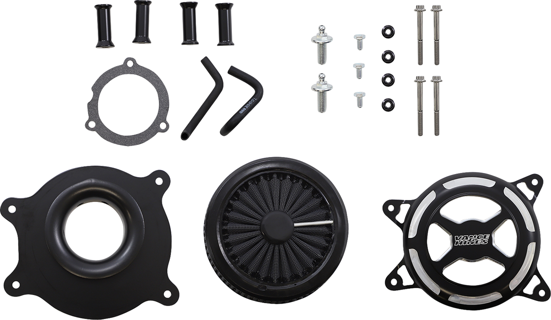 1010-2924 - VANCE & HINES VO2 X Air Cleaner - Black Contrast - FL 42345