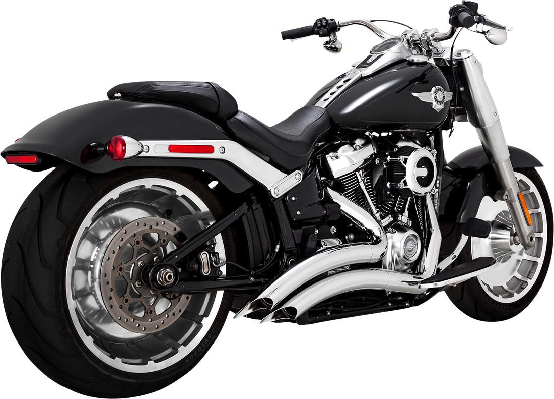 1800-2565 - VANCE & HINES Big Radius Exhaust System - Chrome 26375