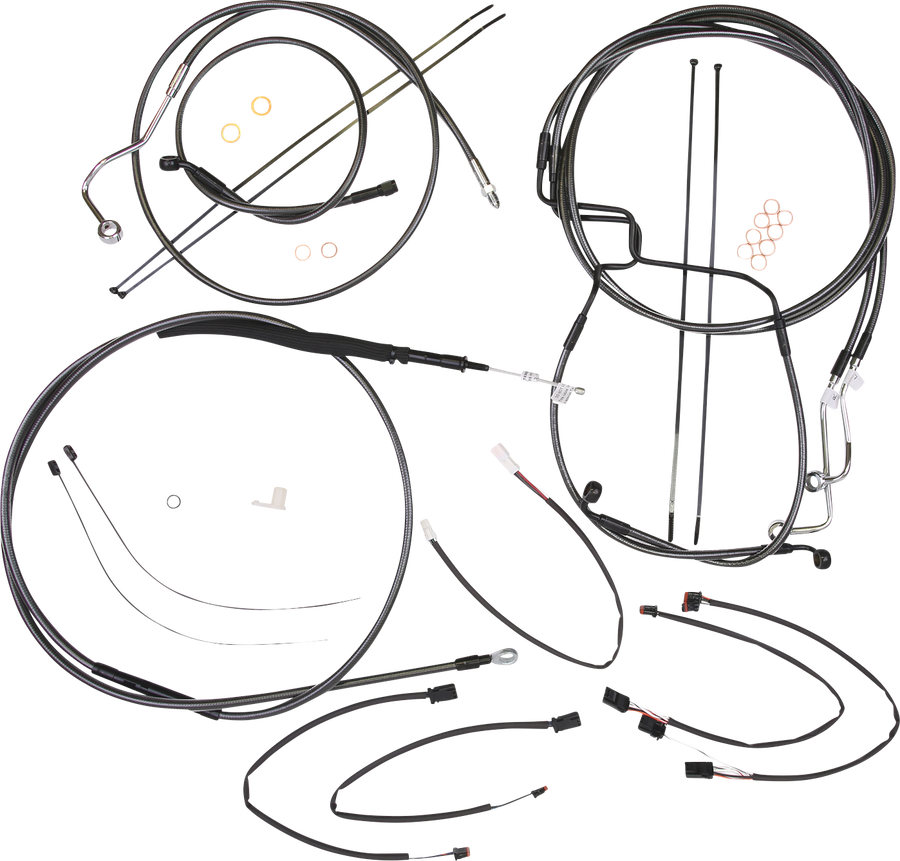 0662-0970 - MAGNUM Control Cable Kit - Black Pearl* 4871012