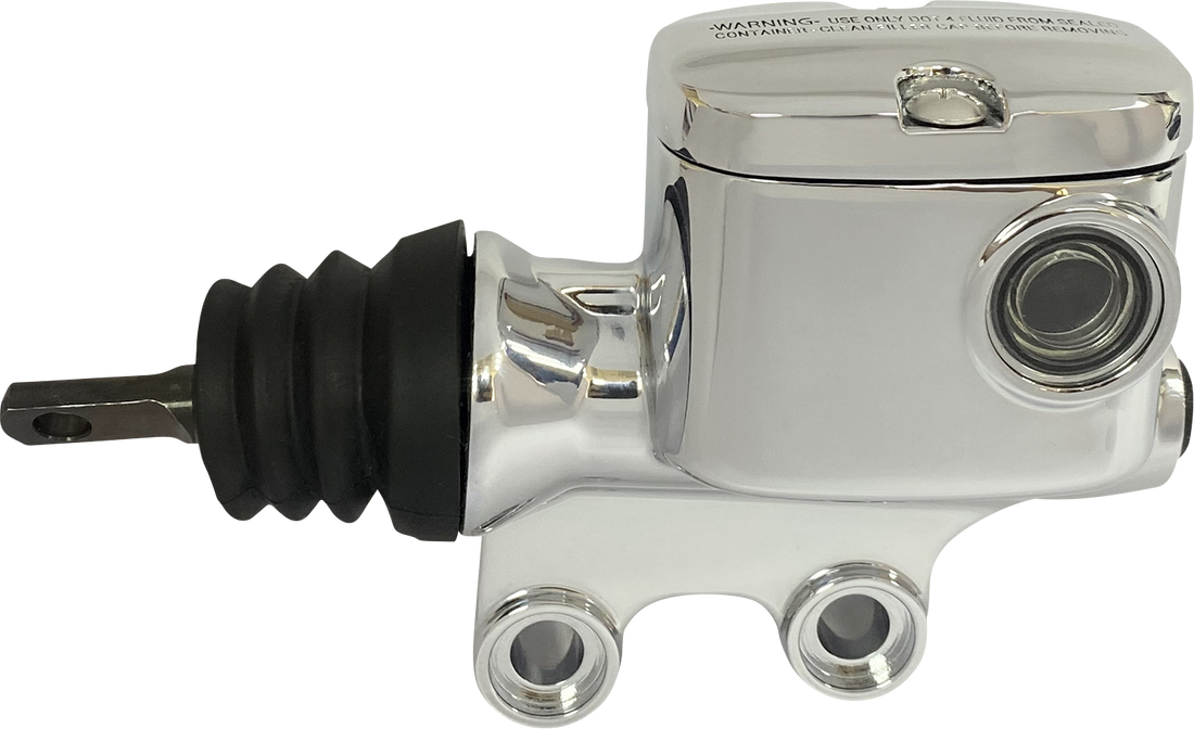 1731-0759 - DRAG SPECIALTIES Master Cylinder - Rear - Chrome B17-0648