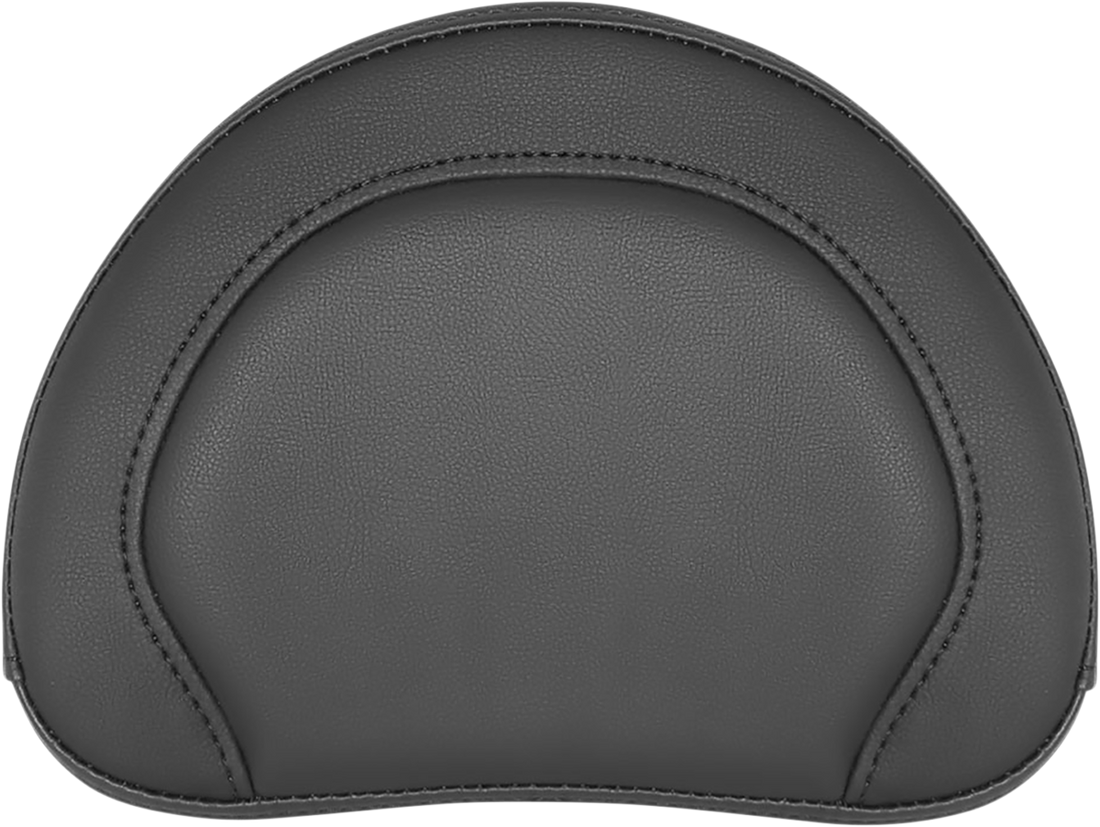 0822-0503 - SADDLEMEN Universal Sissybar Pad - RoadSofa* - Black W/Black Stitching 051347
