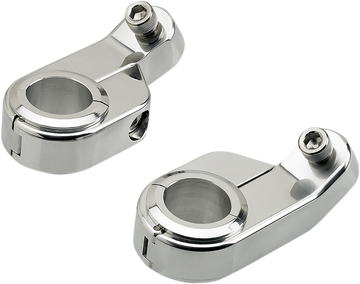 2210-0519 - BILTWELL O/S Speed Clamps - Chrome - Angled 6903-105