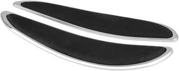 1621-0822 - CYCLESMITHS Floorboard - 19" - Chrome 104-NR