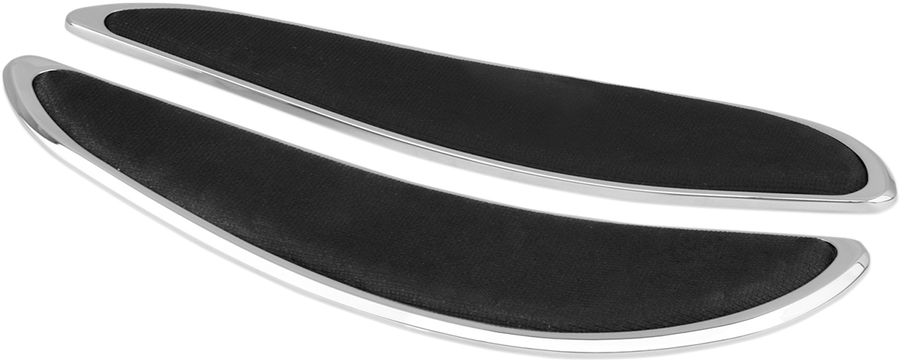 1621-0822 - CYCLESMITHS Floorboard - 19" - Chrome 104-NR