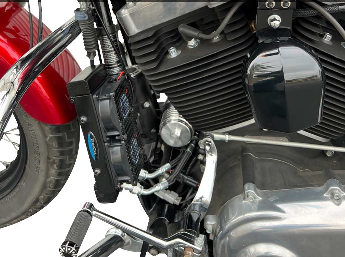 0713-0267 - ULTRACOOL Oil Cooler Kit - Naked - Black SMT-4NSS