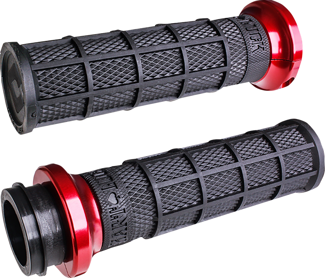0630-2862 - ODI Grips - Hart Luck - Cable - Black/Red V31HCW-BB-R