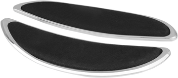1621-0826 - CYCLESMITHS Floorboards - 14" - Chrome 105-NR