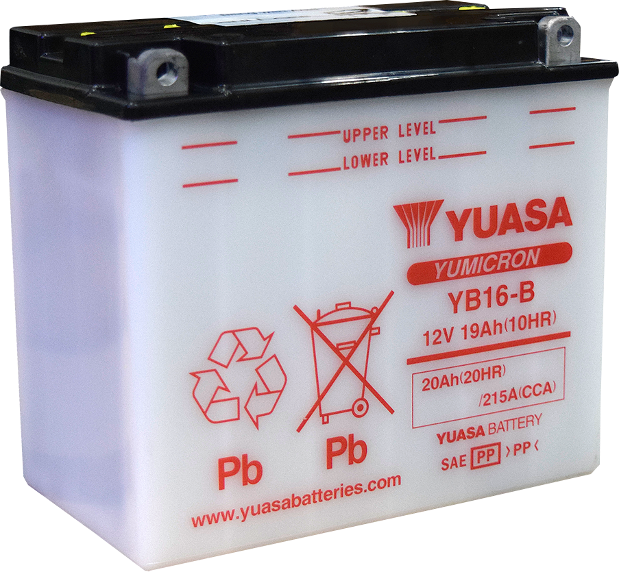 2113-0896 - YUASA Battery - YB16-B YUAM2216YTWN