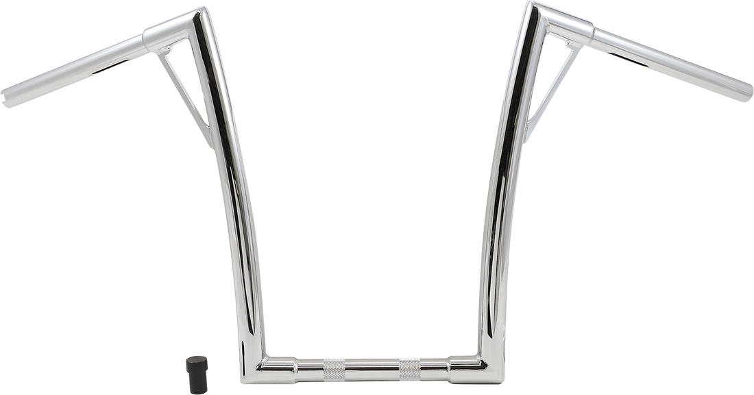 0601-5938 - BURLY BRAND Handlebar - Louie - 16" - Chrome B12-7008C