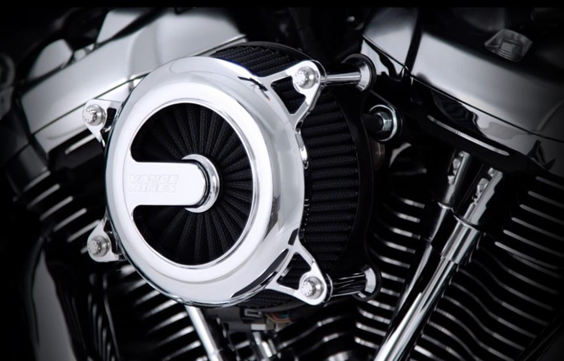 1010-2970 - VANCE & HINES VO2 Rogue Air Cleaner  - Chrome - XL 70371