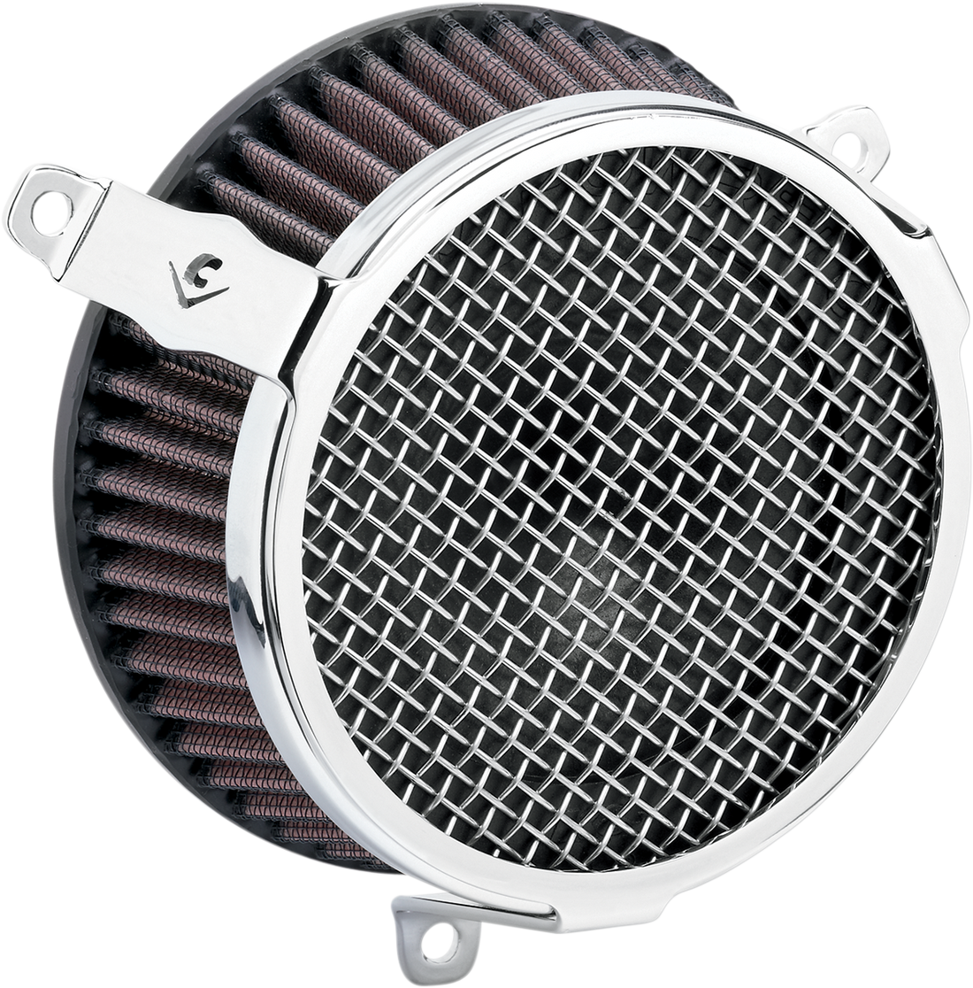 1010-3013 - COBRA Air Filter - Plain - Chrome 606-0102-03-SB