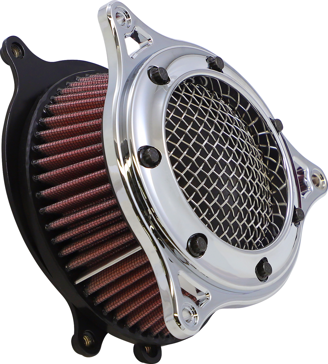 1010-3044 - COBRA RPT Air Filter - Chrome 606-0101-05-SB