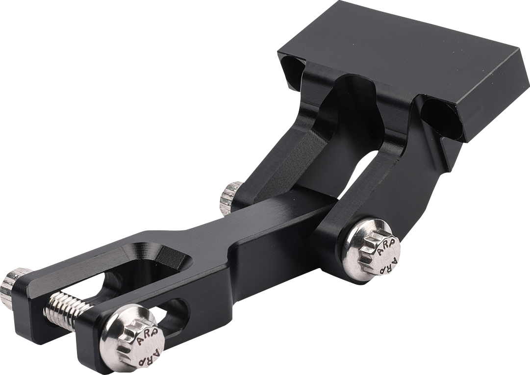 2210-0634 - THRASHIN SUPPLY CO. OG riser gauge relocation mounting bracket - Black TSC-2216