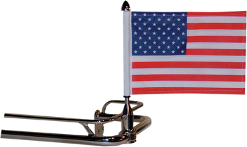 0521-0024 - PRO PAD Fixed Flag Mount - 3/4" Round Bar - With 10" X 15" Flag RFM-FXD115
