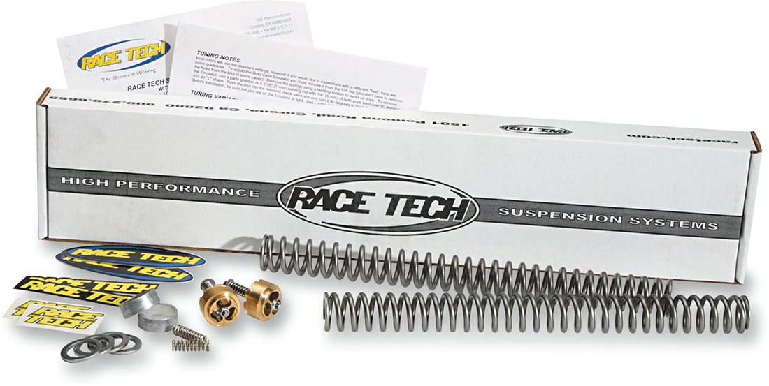 FLEKS3585 - RACE TECH Complete Front End Suspension Kit - 0.85 kg/mm Spring FLEK S3585