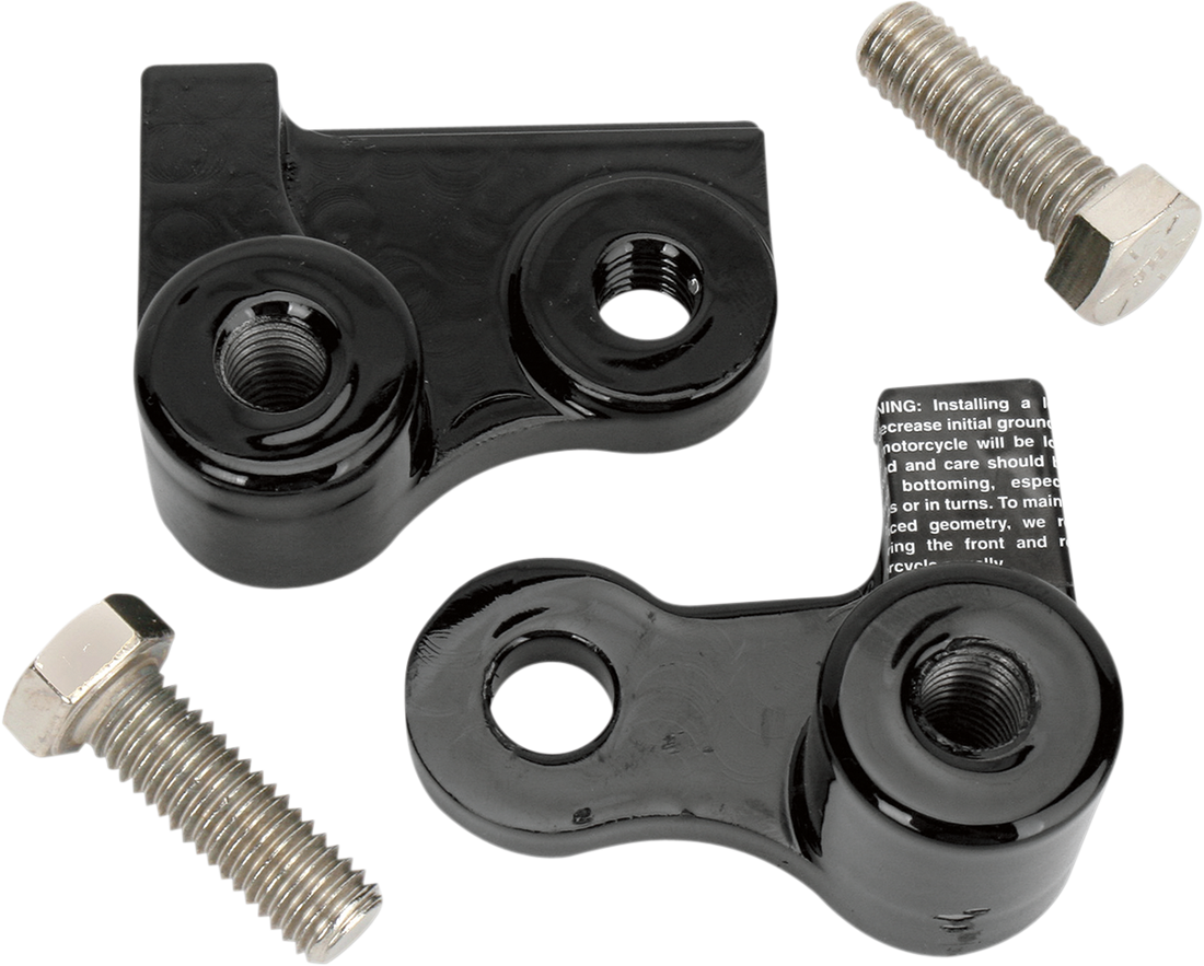 1304-0102 - BURLY BRAND Rear Lowering Kit - Black - Lowers 1" - '06-'17 FXD B28-22007
